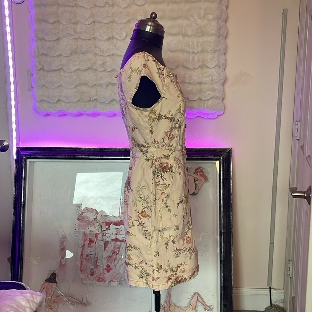 Floral Button-Down Dress - Picture 6 of 10